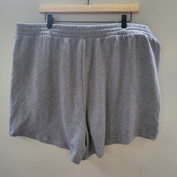 WOMENS GRAY HIGH WAISTED KNIT SHORTS BY OLD NAVY SIZE XX-LARGE (20-22) - Picture 5 of 10